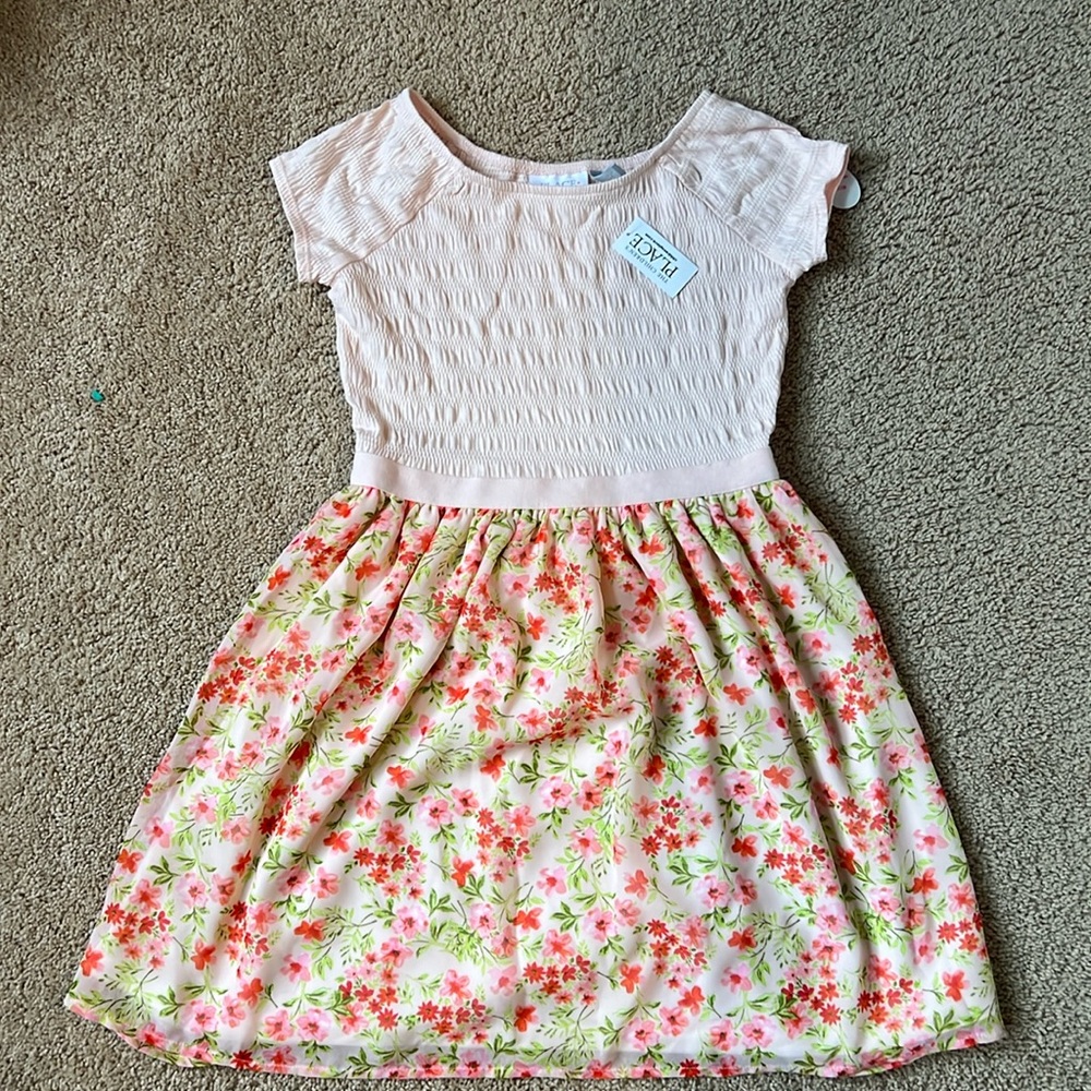10/12 NWT Children’s place floral dress - mom matching dress also available